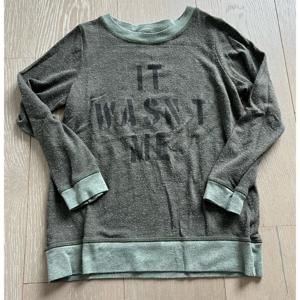 Sol Angeles Kids It Wasn’t Me Sweatshirt Sz 6